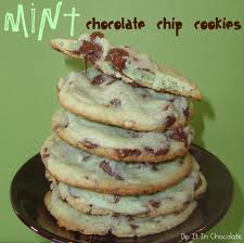 (4) Mint Chocolate Chip Cookies