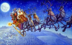 santa sleigh