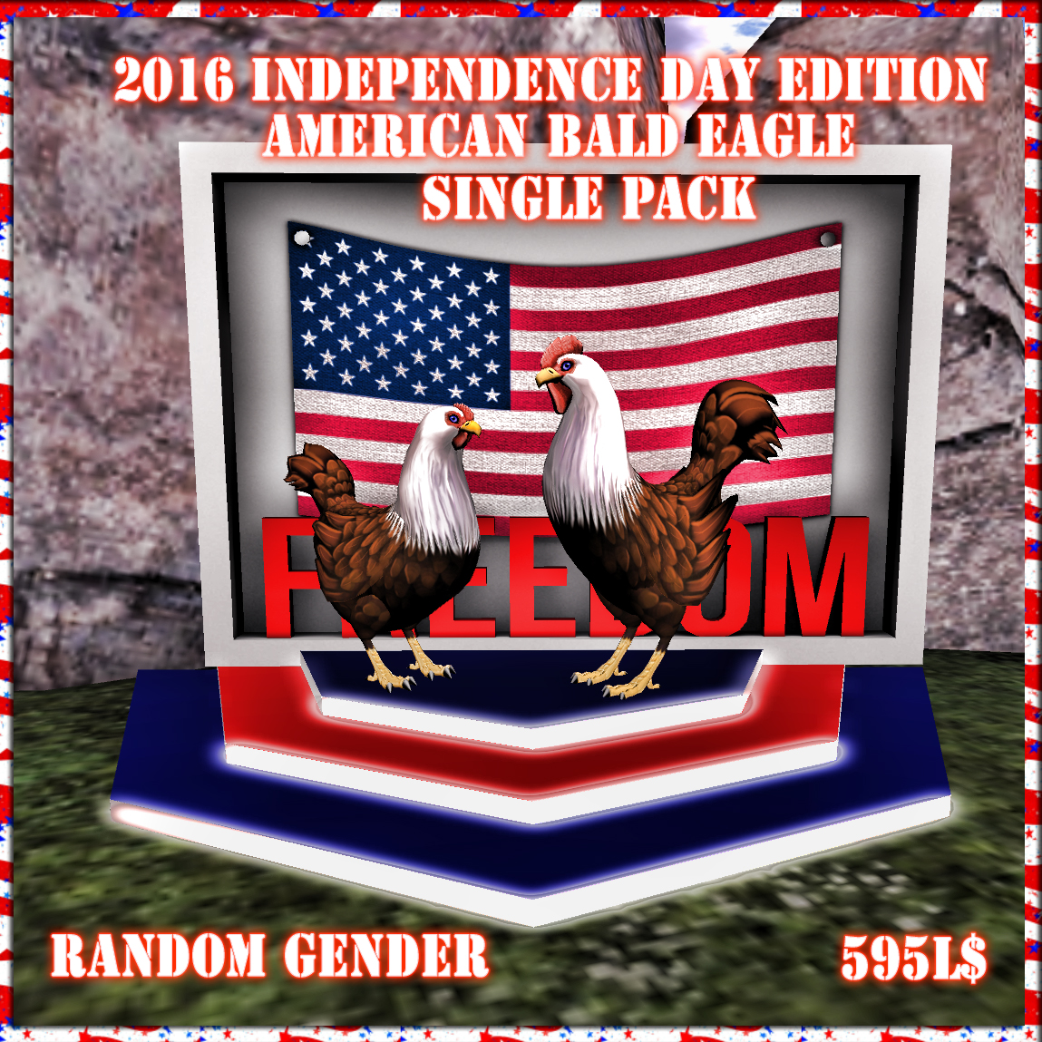 2016 Independence Day Edition American Bald EagleBB