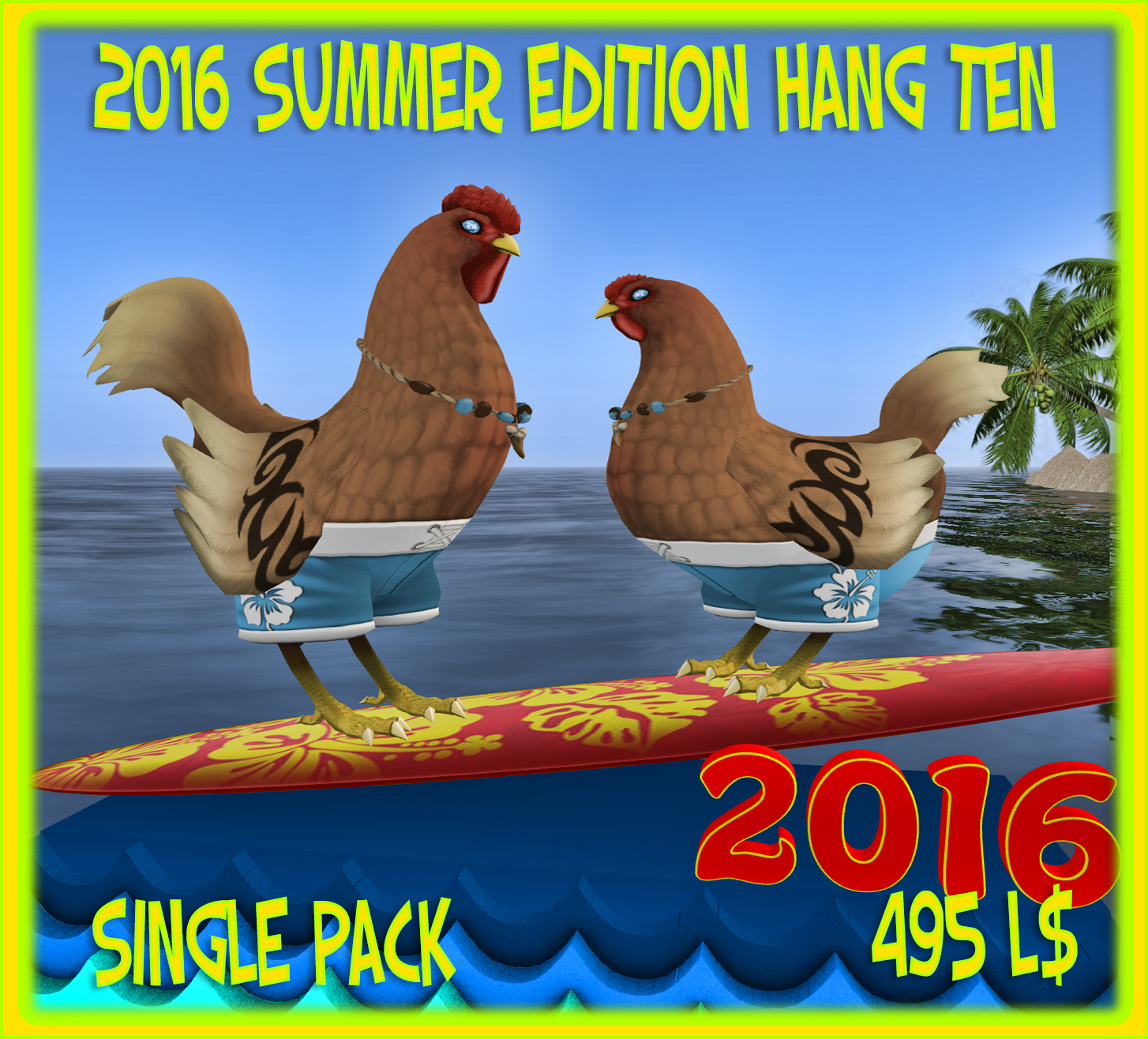 2016 Summer Edition Hang TenBB