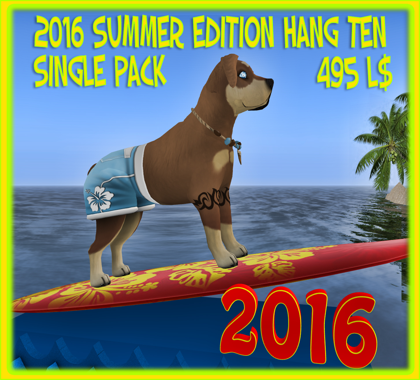 2016 Summer Edition Hang TenK9