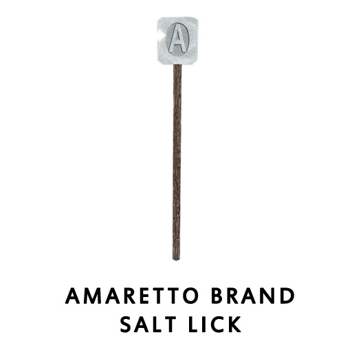 Amaretto Brand Salt Lick