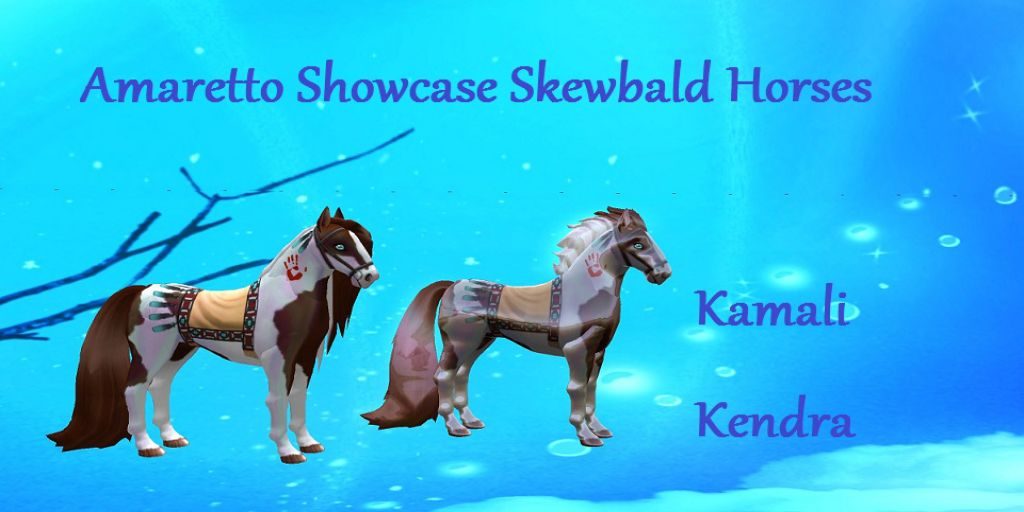 Skew Show Horses Kendra and Kamali-emmie Highwater
