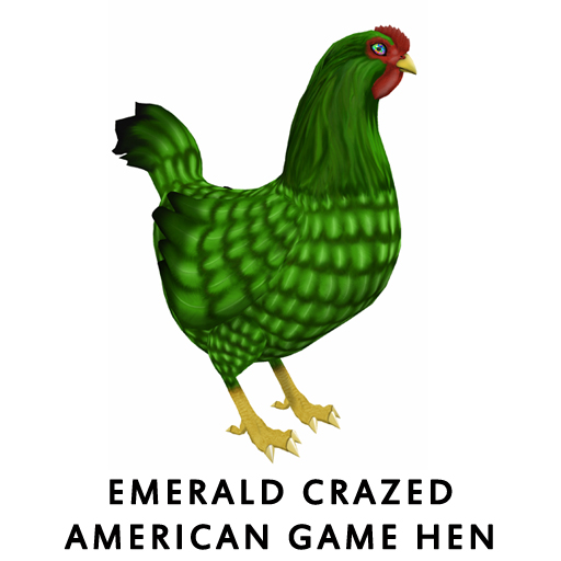 Emerald_Crazed_American_Game_Hen
