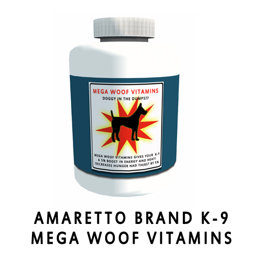 Amaretto Brand K-9 Mega Woof Vitamins