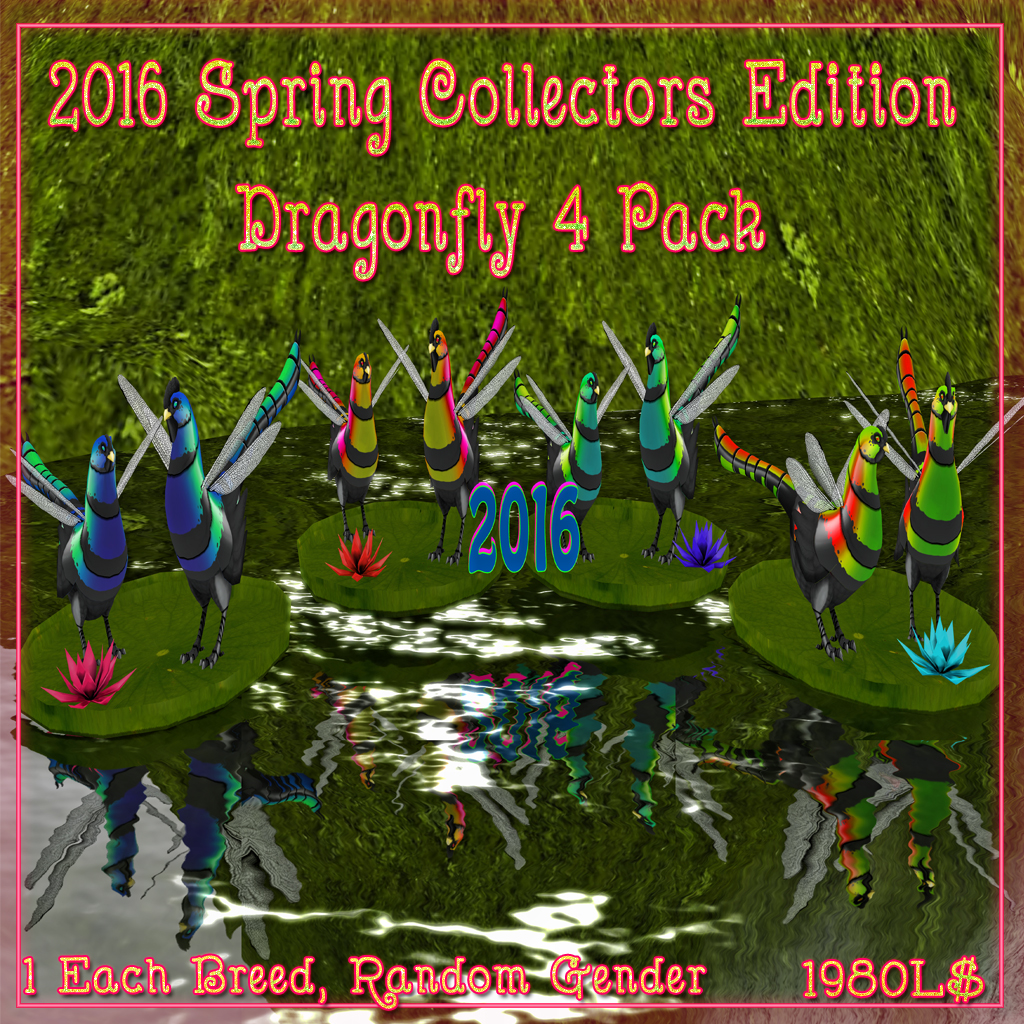 2016 Spring Collectors EditionDragonfly Pack