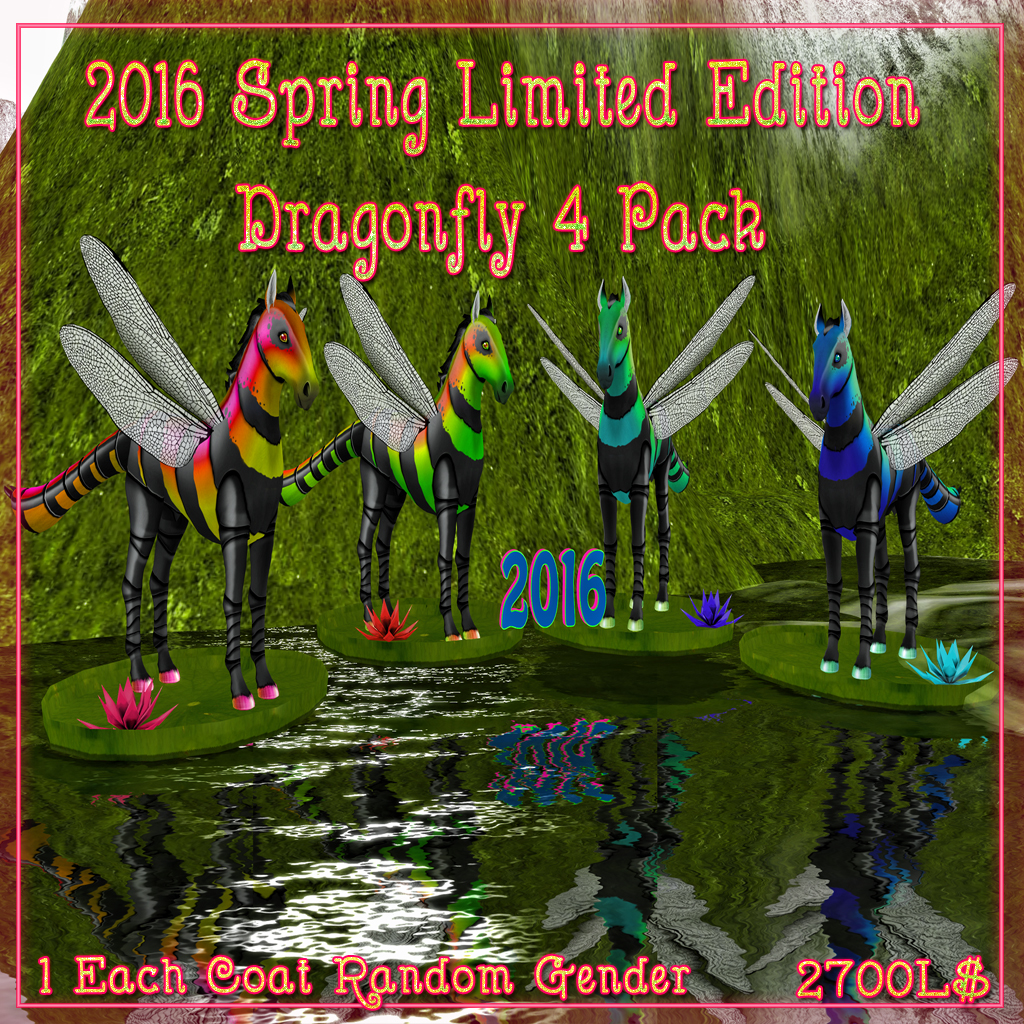 2016 Spring LimitedEditionDragonfly Pack