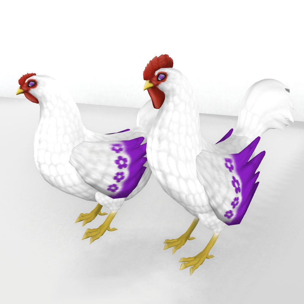 Purple Mother's Day CE Hidden Wing Tip Trait Rooster Example_001