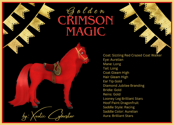 Golden Crimson Magic